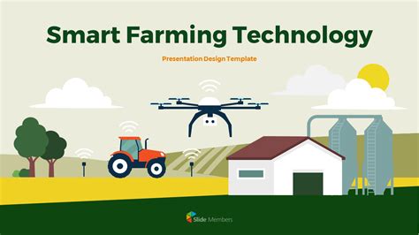 Smart Farming Technology Business Presentation Templates