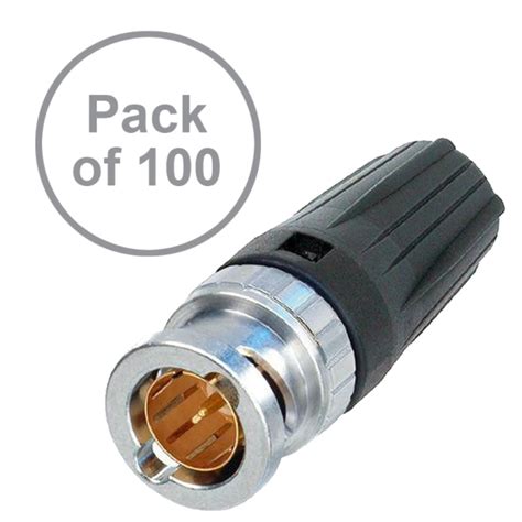 Neutrik Nbnc Blp D Bnc Connector Reartwist Pack Of