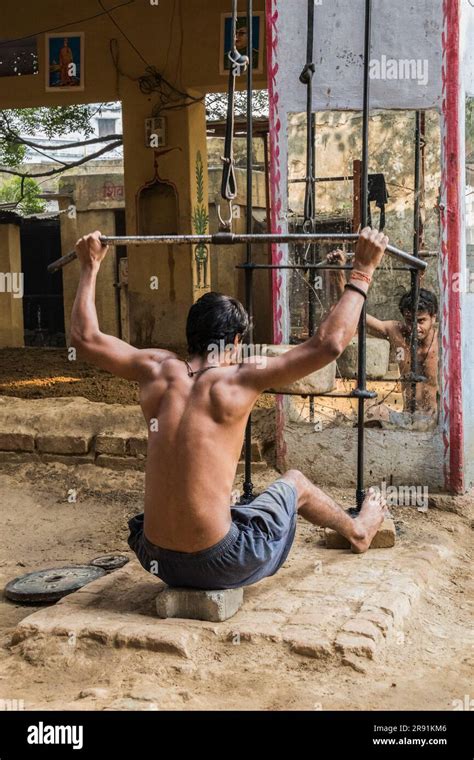 Kushti wrestlers train at an Akhara in Varanasi, India Stock Photo - Alamy