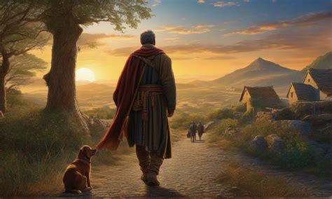 Image Of The Prodigal Son Returning Home To Meet His Father By Carlos Lisandro Bordeñuk