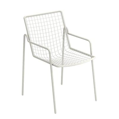 Fauteuil Empilable Rio R50 Emu Blanc Made In Design