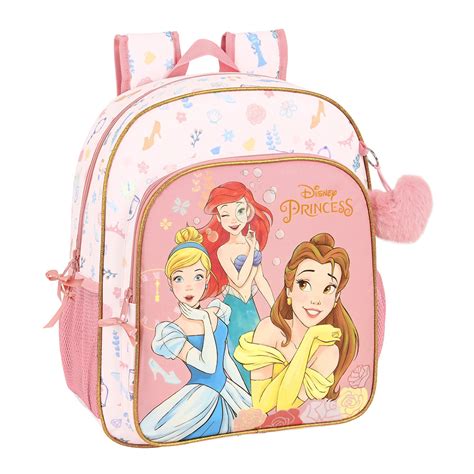 Mochila Escolar 38cm adap trolley Princesas Dream It Loja da Criança