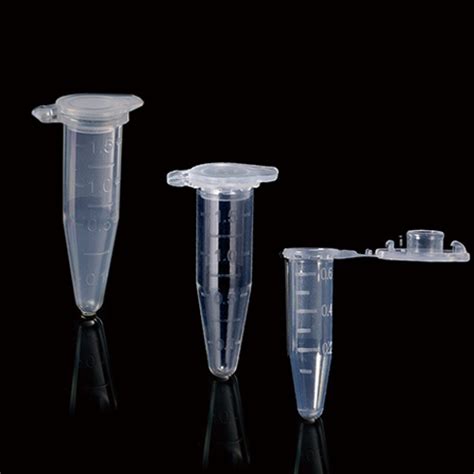 Disposable Plastic PP 0 5ml 1 5ml And 2 0ml Microcentrifuge Tubes