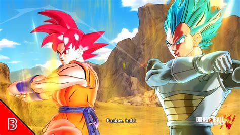 Goku Super Saiyan God Vs Vegeta Super Saiyan God