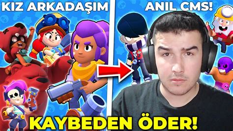 Kiz Arkada Imla Cezali Vs Attik Brawl Stars Youtube