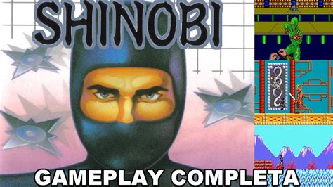 Shinobi Master System Gameplay Completa YouTube