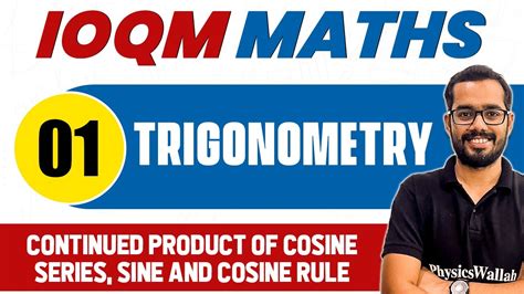 Trigonometry Continued Product Of Cosine Series Maths Important