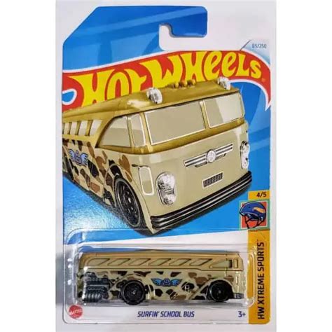 Hot Wheels Xtreme Sports Surfin School Bus Universo Hot Wheels