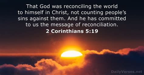 11 Bible Verses About Reconciliation NIV ESV DailyVerses Net