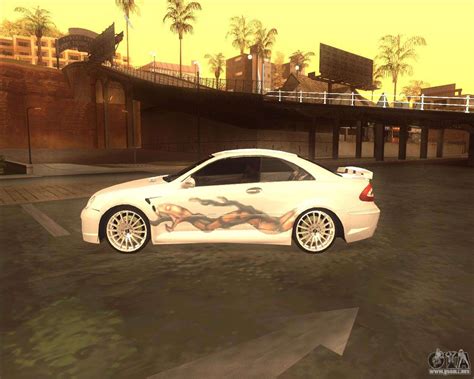 Mercedes Clk Nfs Most Wanted Para Gta San Andreas