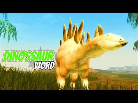 Novo Modelo Do Stegossauro Mais Fraco Dinossauro Word Mobile Pt Br