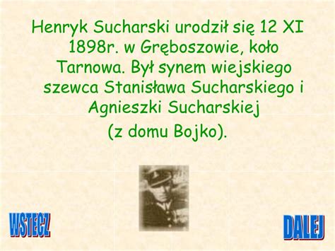 Ppt Major Henryk Sucharski Nasz Patron Powerpoint