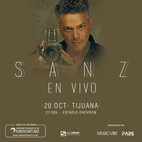 Alejandro Sanz En Tijuana 2023 Tijuana Eventos Conciertos