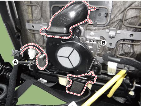 Kia Sportage Air Ventilation Seat Repair Procedures Seat Electrical