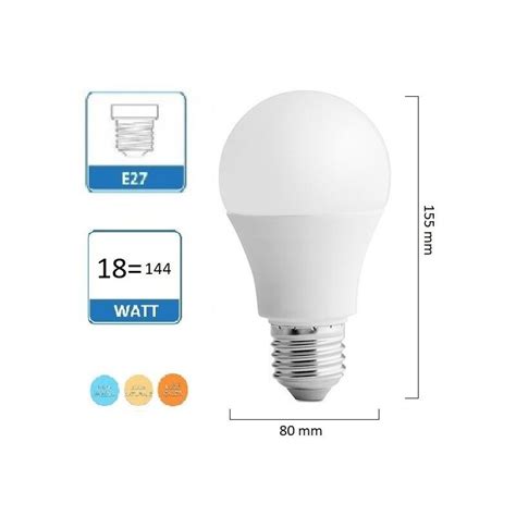 Lampadina Led Globo E W A Bulbo Luce Naturale