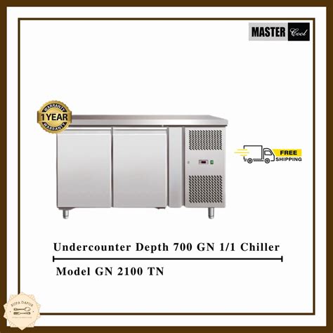 Jual Mastercool Refrigeration Undercounter Chiller Pintu Model Gn