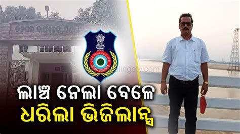 Additional Tahasildar Of Gania Tahasil Under Odisha Vigilance Scanner