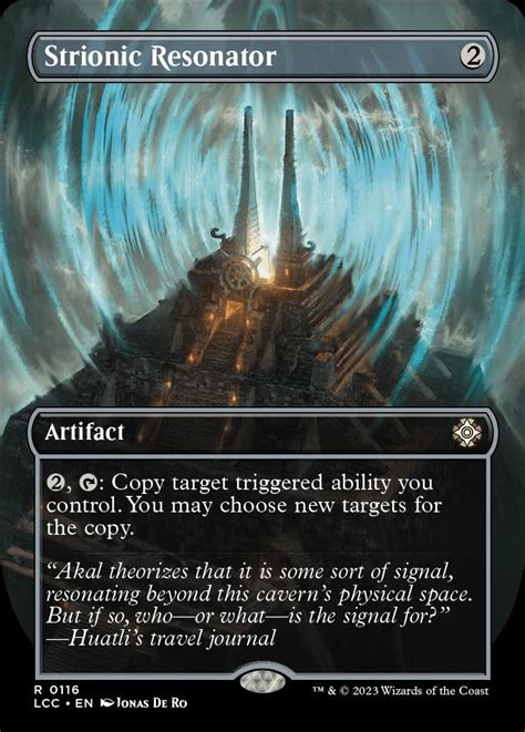 Strionic Resonator The Lost Caverns Of Ixalan Commander Decks