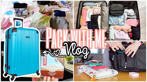 Vlog Koffer packen für Deutschland Reise Vorbereitungen HAUL