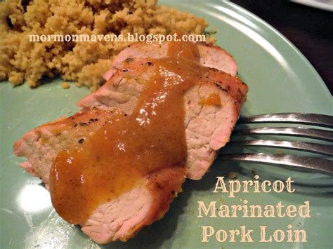 Mormon Mavens In The Kitchen Apricot Glazed Pork Tenderloin