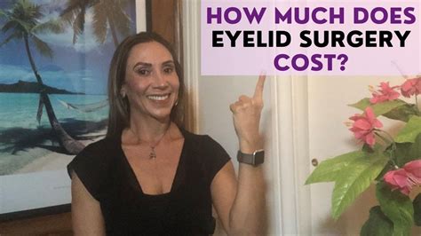 How Much Does Eyelid Surgery Cost Youtube