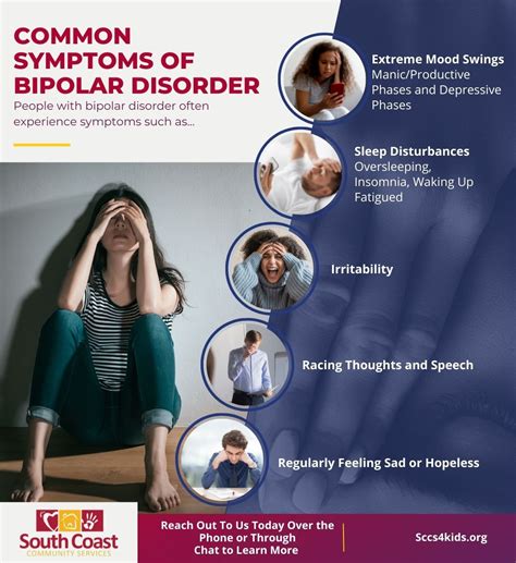 4 Common Symptoms Of Bipolar Disorder South Coast Community Services