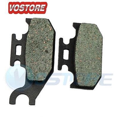 Rear Carbon Brake Pads Fits 2004 2005 2006 2007 Yamaha Rhino YXR 660 EBay