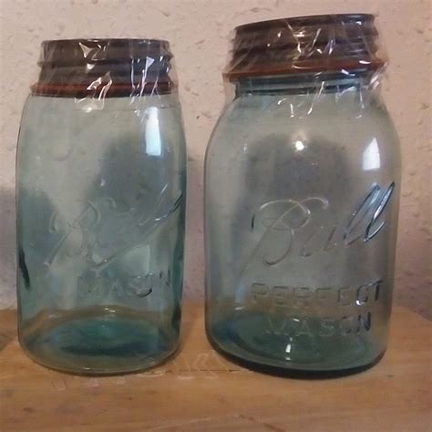 Rare Find Vintage Antique Ball Perfect Mason Jar With Rare Etsy