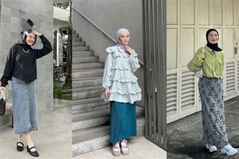 Mix And Match Outfit Dengan Rok Ala Jihan Rifa Feminin