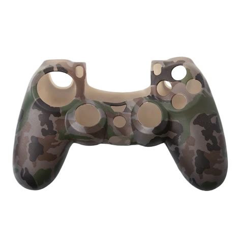 Pc New Camouflage Soft Silicone Sleeve Cover Case For Playstation