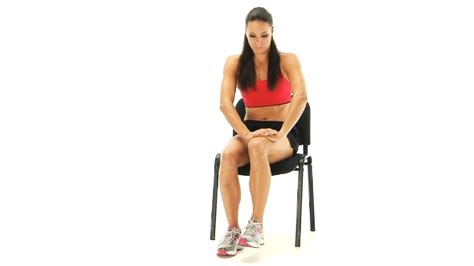 Hip Exercise Isometric Hip Flexion Youtube