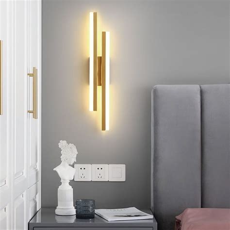 Modern Nordic Minimalist LED Wall Lamp For Living Room TV Background