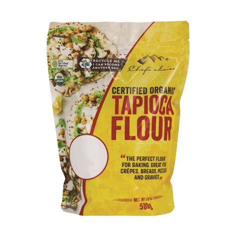 Certified Organic Tapioca Flour Premium Gourmet Food