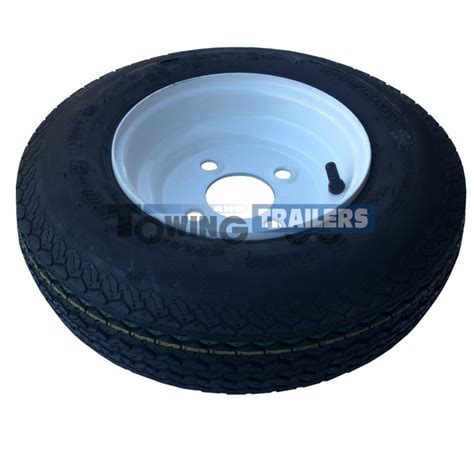 4 80x8 4PLY 62M Trailer Tyre 4 Stud 4 Inch PCD Heavy Duty MP712