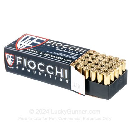 357 Mag Ammo For Sale 125 Gr SJSP Fiocchi Ammunition In Stock