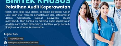 Pelatihan Audit Keperawatan Jadwal Pelatihan Audit Keperawatan