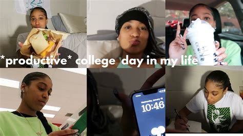 Productive College Day In My Life YouTube