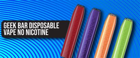 No Nicotine Disposable Vape Benefits And Our Pick Of The Best