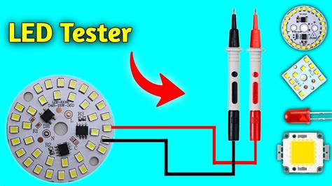 MCPCB Light क Led Tester बनन 20 म led tester kaise banaye How