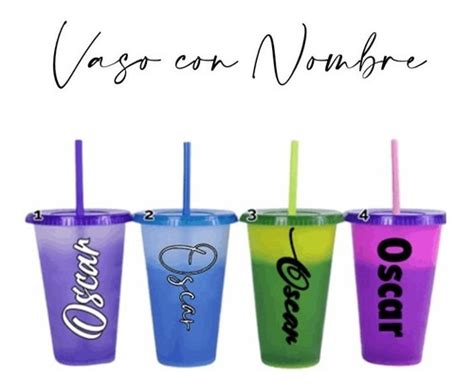 2 Vasos Magicos Con Nombre E Imagen Mercadolibre