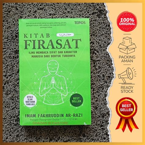 Jual Buku Kitab Firasat Ilmu Membaca Sifat Manusia Imam Fakhruddin Ar