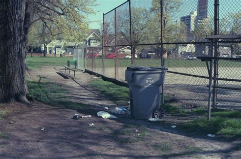 Trash At Park Mm Film Shot On Canon Eos Rebel Ti Lens Flickr