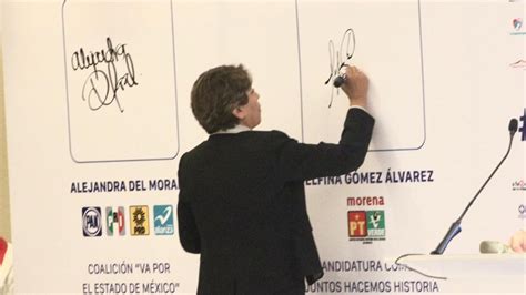 Del Moral Y Delfina Firman ‘pacto Por La Primera Infancia En Edomex