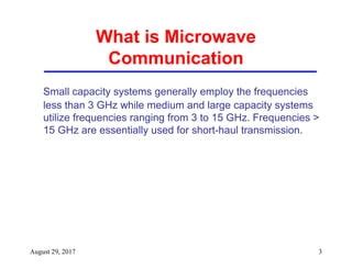 microwave communication | PPT