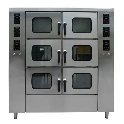 Commercial Steam Oven Countertop 6kw 3 Trays Multi Function