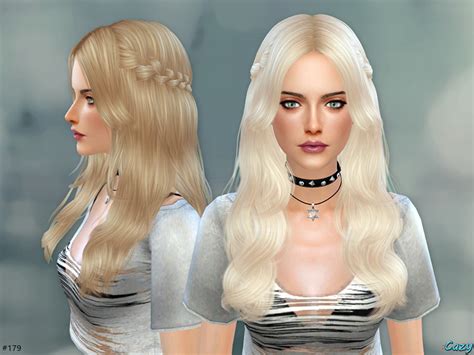 Sims Cc S The Best Sandy Hairstyle By Cazy