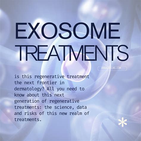 Dr Rachel Ho Exosome Treatment Singapore