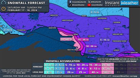 Snow Squalls Could Dump Up To Cm Of Snow On Parts Of Ontarios