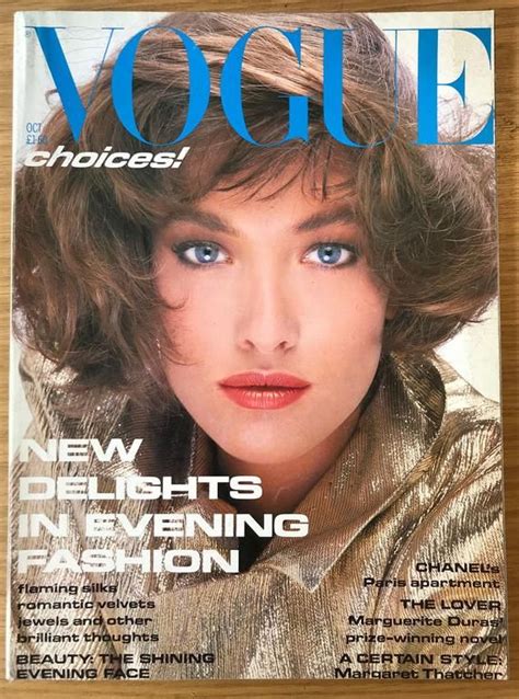 Vogue UK Oct 1985 British Original Vintage Fashion Magazine Gift