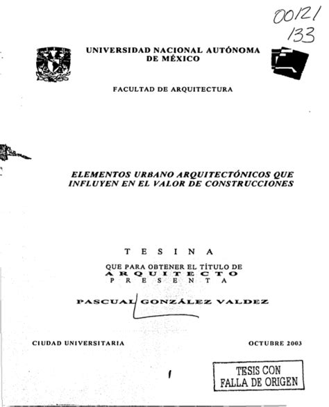 Repositorio De La Facultad De Arquitectura Elementos Urbanos